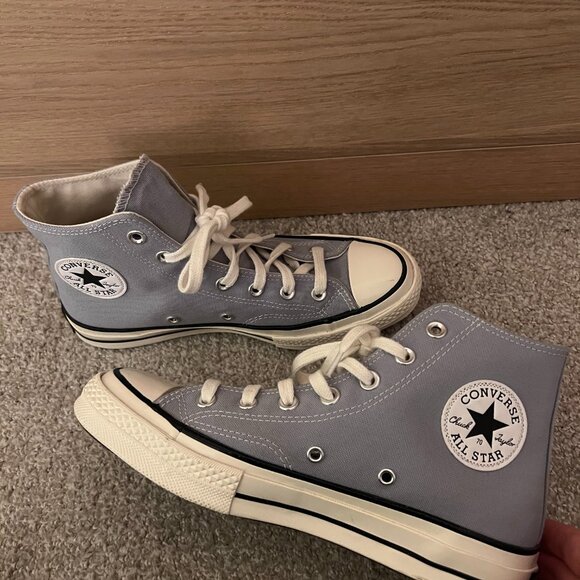 ConverseChuck 70 Vintage Canvas High Tops in 'Cocoon Blue' - Picture 3 of 3